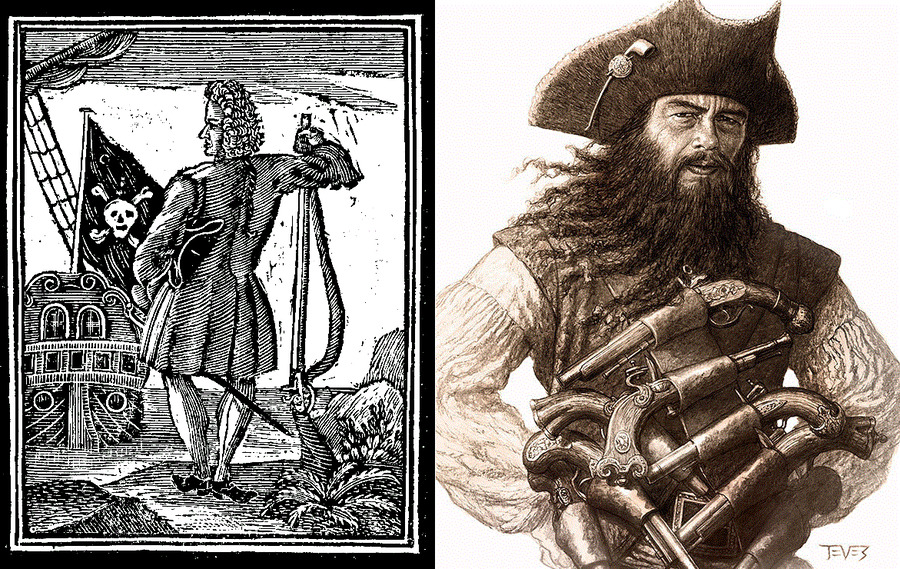 piratavimo istorija, istorinės asmenybės, Stidas Bonetas, piratai