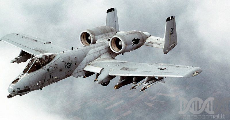 NSO, Vaizdo, Įrašą, Afganistane, Ateiviai, lėktuvas „Thunderbolt“ A-10