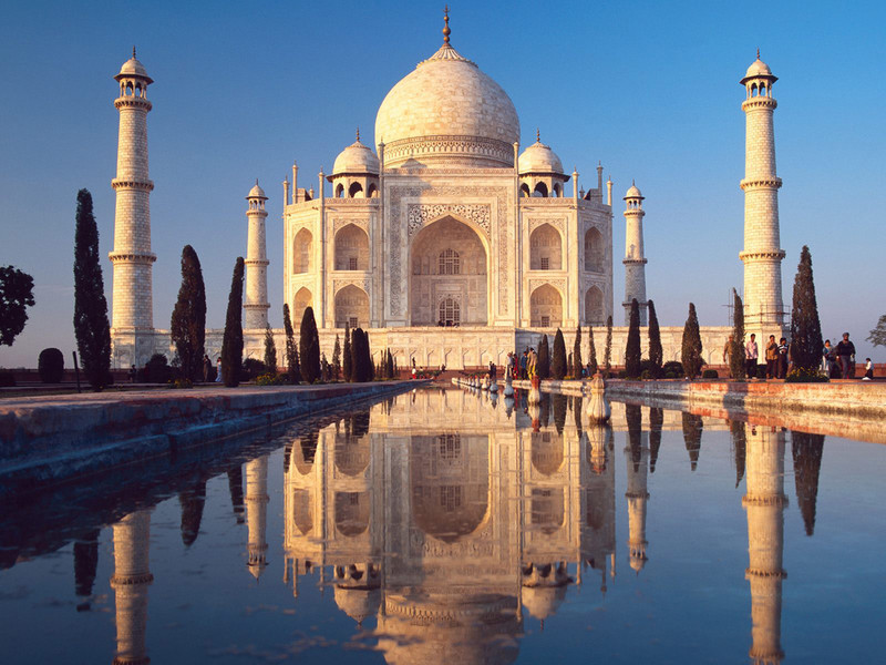 Tadž Mahalas, Indija