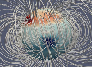 Jupiterio magnetiniame lauke nėra Šiaurės ašigalio