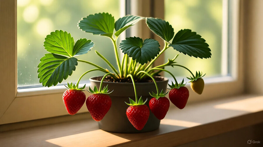 Kaip auginti braškes ant palangės: žingsnis po žingsnio vadovas Kaip auginti braškes ant palangės: žingsnis po žingsnio vadovas