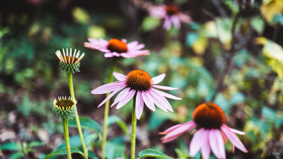 Rausvažiedė ežiuolė (Echinacea): sodinimas rudenį iki lapkričio pabaigos
